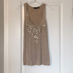 Apt 9 sequin tank size large